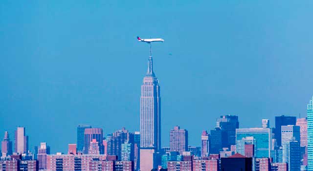 LGA Airport is the third largest airport serving New York City.